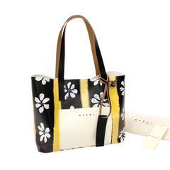 MARNI マルニ DAISY LANE プリント ショッピングバッグ PVCトート マルチ SHMP0066A1