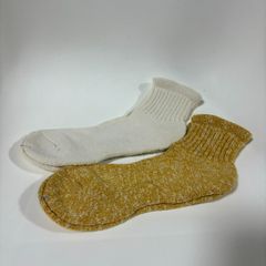 ソックス 靴下  2色組セット 無地ソックス 25-27cm ルーソックス  2足セット 2色セット 新品