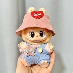 THE MONSTERS Have a Seat ぬいぐるみ用服 LABUBU ラブブ マカロン洋服 ぬいぐるみ 服 15cm ぬいぐるみ 服セット 着せ替え服 DIY 手作り ぬ