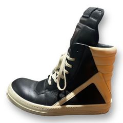 靴 RickOwens geobasket 21ss 42 定価160600円 国内正規 Rick Owens GEOBASKET RU02C7894LPO ジオ