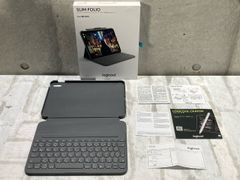 ★状態良好美品★ Logicool ロジクール iPad 10.9インチ 第10世代 対応 キーボード付きケース Slim Folio iK1060GRA ☆★