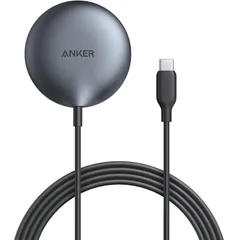 【在庫セール】Anker MagGo Wireless Charger (Pad) 【Qi2対応 / マグネット式ワイヤレス充電器 / 15W】iPhone MagSafe対応 15 / 14 / 13 シリーズ ブラック