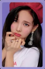 【中古】コレクションカード(女性) TWICE/ナヨン/裏面オレンジ/5TH MINI ALBUM CD「What is Love?」初回購入特典フォトカードセット(B Ver.)