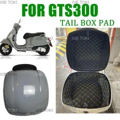Vesa gts300 gts 300のオートバイ用アクセサリー トランク用のリクライニングバッグの保護