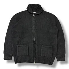 参考上代71280円 nonnative 24AW HAND-KNIT COWICHAN SWEATER カウチンセーター ニット ジップニットジャケット ノンネイティブ NN-K4507 ブラック 2 88366A02のサムネイル
