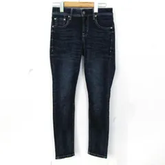 ロデオクラウンズ デニムパンツ ボトムス スキニージーンズ レディース 25サイズ ネイビー Rodeo Crowns 【中古】