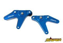 【アウトレット品】YZF-R25/YZF-R3 MT-25/MT-03 レーシングスタンドフック 青 タイプD