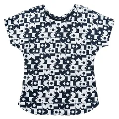 ルコックスポルティフ 2WAYグラフィックゲームシャツ (レディース) ネイビー M #QTWWJA03-NV LE COQ SPORTIF 新品 未使用