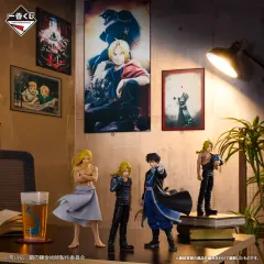 未開封一番くじ 鋼の錬金術師 A&ラストワン賞 エド フィギュア ハガレン」最終決戦シーンが蘇る！一番くじのフィギュア画像が