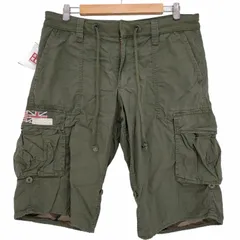 デニムアンドサプライ ラルフローレン DENIM & SUPPLY RALPH LAUREN 裏地迷彩 カーゴワイドショートパンツ メンズ  34のサムネイル