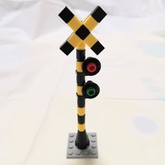 踏切　ブロック　パーツ　おもちゃ　LEGOブロック互換