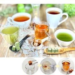 簡単フリーズドライティー PonCha5本set 抹茶 緑茶 ルイボス はちみつ紅茶 ミックスフルーツティー 各約10杯分