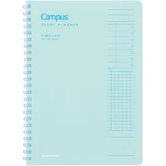  コクヨ キャンパス 時間管理がしっかりできる スタディプランナー TIME LOG A5 グリーン