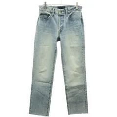 ❤️未使用美品❤️マディソンブルーホワイトデニムパンツ 01 MADISONBLUE / マディソンブルー】CRASHED SAROUEL PANTS DENIM