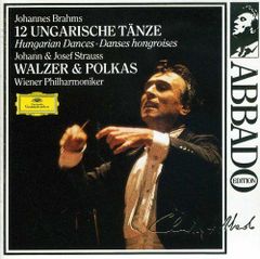 【中古本】12 Ungarische Tanze / Strauss: Walzer & Polkas / Wiener Philharmoniker / Abbado / / /K1504-240515B-3400 /28943700924