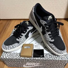 NIKE ナイキ AJ1 エアジョーダン1 ロー Low ブラックセメント