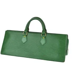 正規品　ルイヴィトン エピ サックトリアングル ハンドバッグ グリーン 正規品 ルイヴィトン エピ サックトリアングル ハンドバッグ