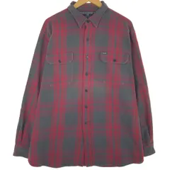 古着 ラルフローレン Ralph Lauren POLO SPORT ポロスポーツ 長袖 コットンチェックシャツ メンズXL 長袖/eaa453479