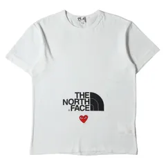 COMME des GARCONS コムデギャルソン Tシャツ サイズ:M 20AW THE NORTH FACE ロゴ プレイハート プリント クルーネック Tシャツ PLAY ホワイト 白 日本製 トップス カットソー 半袖【メンズ】のサムネイル