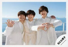 【中古】生写真(ジャニーズ) なにわ男子/道枝駿佑・長尾謙杜・藤原丈一郎/横型・上半身/シングル「Special Kiss」MV＆ジャケ写オフショット/公式生写真