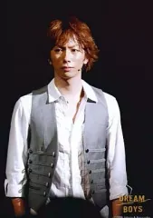 【中古】生写真(ジャニーズ) A.B.C-Z/河合郁人/ライブフォト・腰上・グレーベスト・白シャツ・イヤホンマイク・背景黒・枠無し/DREAM BOYS/公式生写真