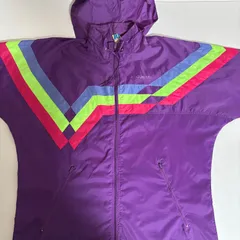 adidas 80's アディダス 月桂樹 ナイロンジャケット vintage 国旗 フード収納可