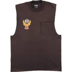 古着 90年代 ハーレーダビッドソン Harley-Davidson カットオフ 鷲柄 イーグル柄 モーターサイクル バイクTシャツ USA製/eaa560793