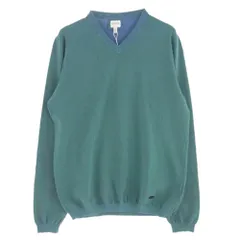 ARMANI COLLEZIONI アルマーニコレッツォーニ Vネック ニット グリーン系 52【極上美品】【中古】のサムネイル