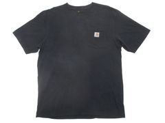 Carhartt カーハート ポケットTシャツ M 黒 ブラック アメリカ古着