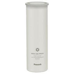 ピーコック ミニアイスパック 携帯氷のう 魔法瓶構造で冷たさキープ　保冷 0.15L ABB-16 W ホワイト　熱中症対策 暑さ対策 運動対策