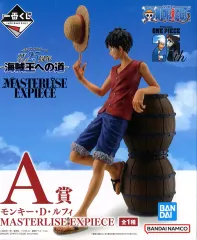 【中古】フィギュア モンキー・D・ルフィ 「一番くじ ワンピース TVアニメ25周年 ～海賊王への道～」 MASTERLISE EXPIECE A賞 フィギュア