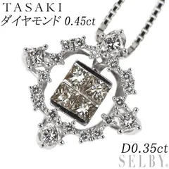 田崎真珠 TASAKI ペンダントトップ 小鳥モチーフ ダイヤモンド0.07ct