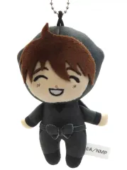 【中古】ぬいぐるみマスコット・ぬいぐるみバッジ 土井半助(忍者服/目閉じ/笑顔) 土井先生がいっぱいぬいぐるみマスコット 「劇場版 忍たま乱太郎 ドクタケ忍者隊最強の軍師」 モーリーファンタジー・PALO限定