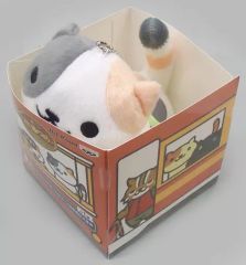 [중고] 키홀더 마스코트 (캐릭터) 우스미케 씨 볼 체인 봉제 인형 [이치 반 쿠지 고양이 아츠메 ~ 고양이 전철과 흔들림 ~] D 상