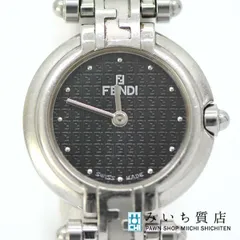 A中古品傷シミ少なく美品水131 フェンディ レディース 腕時計 クォーツ 750L