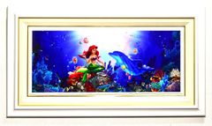 ラッセン『アリエルズニューフレンド』79/675 直筆サイン シルクスクリーン 版画 絵画