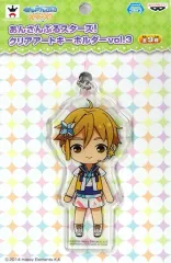 【中古】キーホルダー・マスコット(キャラクター) 真白友也(挑戦!願いの七夕祭) クリアアートキーホルダーvol.3 「あんさんぶるスターズ!」