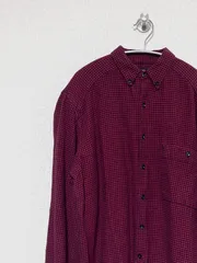 【GAP】ポルトガル製 90s L/S チェックネルシャツ M オールドギャップ 旧タグ OLD GAP ヴィンテージ 古着