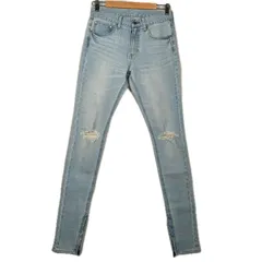 MONKEY TIME モンキータイム レディース デニムパンツ コットン ブルー S【中古】のサムネイル