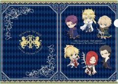 [중고] 클리어 파일 원탁의 기사 푸치쵸코 A4 클리어 파일 [극장판 Fate/Grand Order -신성 원탁 영역 카멜롯-]