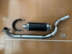 ASC RACING　ホンダ　グロム用　　フルエキ　Zマフラー　ブラック