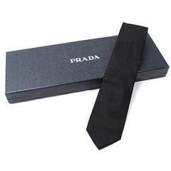 プラダ リサイクルポリアミド ネクタイ 無地 中古 Aランク PRADA