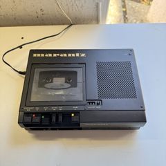 SONY メタルボディ モノラル カセットレコーダー TC-1100B ブラック