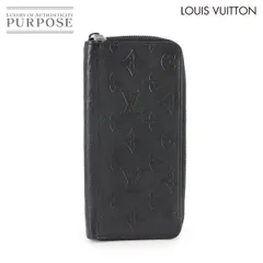 ルイ ヴィトン LOUIS VUITTON モノグラム シャドウ ジッピーウォレット ヴェルティカル 長財布 レザー ブラック M62902 90297022