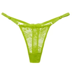 Tバック レディース プチプラ サイドストリング 紐パン 調整 腰ゴム 透ける レース リボン セクシー アジャスター 黒 白 赤 黄 緑 紫 水色 青  rt-016