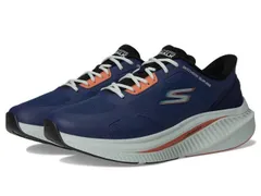 【送料無料】 スケッチャーズ メンズ スニーカー シューズ Hands Free Slip-ins Go Walk Max Cushioning Arch Fit Sneaker Navy/Orange