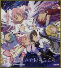 【中古】食玩 雑貨 5.さやか＆まどか＆ほむら＆マミ＆杏子 「魔法少女まどか☆マギカ色紙ART3」
