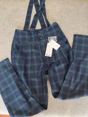 新品　145-155cm Ｍ　サイズ　ラブトキシック　パンツ　チェック　　Lovetoxic