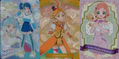 ux158 カード まとめ ひろがるスカイ！プリキュア ソラ ハレワタール P06 キュアウィング P11 犬飼いろは こむぎ P06 3枚セット   グミ プリキュア