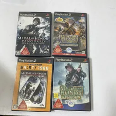 読込確認済み PS2 メダルオブオナー ヴァンガード ライジングサン 等 ソフト 4点まとめて【送料無料】A0001S6032/0719